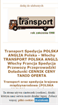 Mobile Screenshot of eurotransport.org